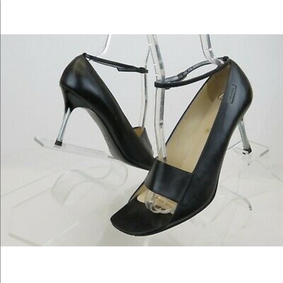 CHANEL Classic Open Toe Heels - Picture 3 of 14